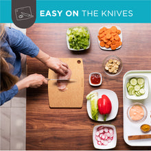 Load image into Gallery viewer, Dishwasher Safe Composite Wood Cutting Board for Kitchen, Large Fiber Wood Chopping Board