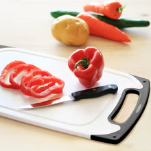 Load image into Gallery viewer, 3-Piece Cutting Board Set with Juice Groove – Non-Slip Plastic Chopping Boards for Meat, Veggies & More
