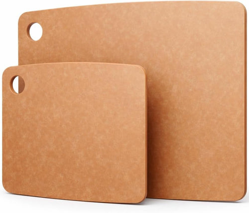 Belwares 2-Piece Composite Cutting Board Set – Natural