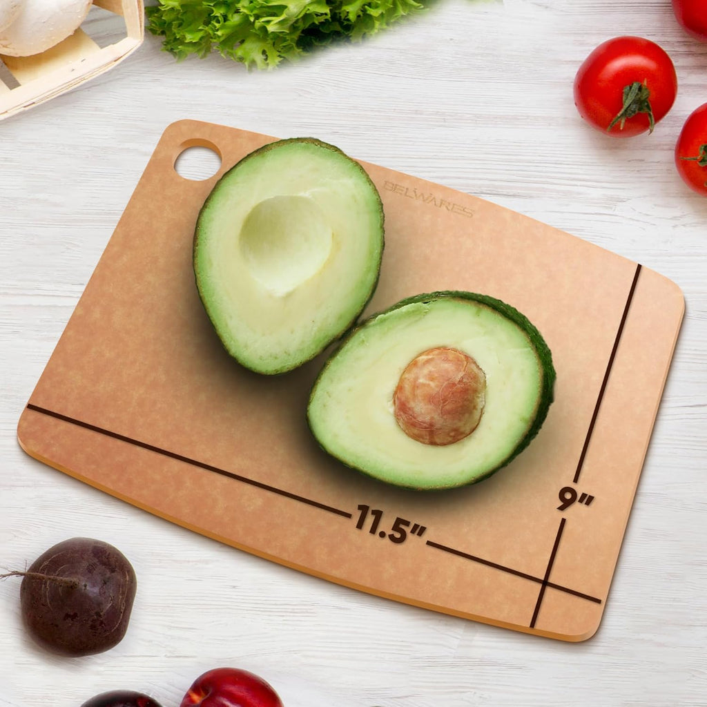 2-Piece Composite Cutting Board Set – Natural