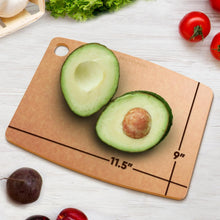 Load image into Gallery viewer, Wood Composite Cutting Board Set for Kitchen, 2 Piece Dishwasher Safe Fiber Wood Chopping Boards
