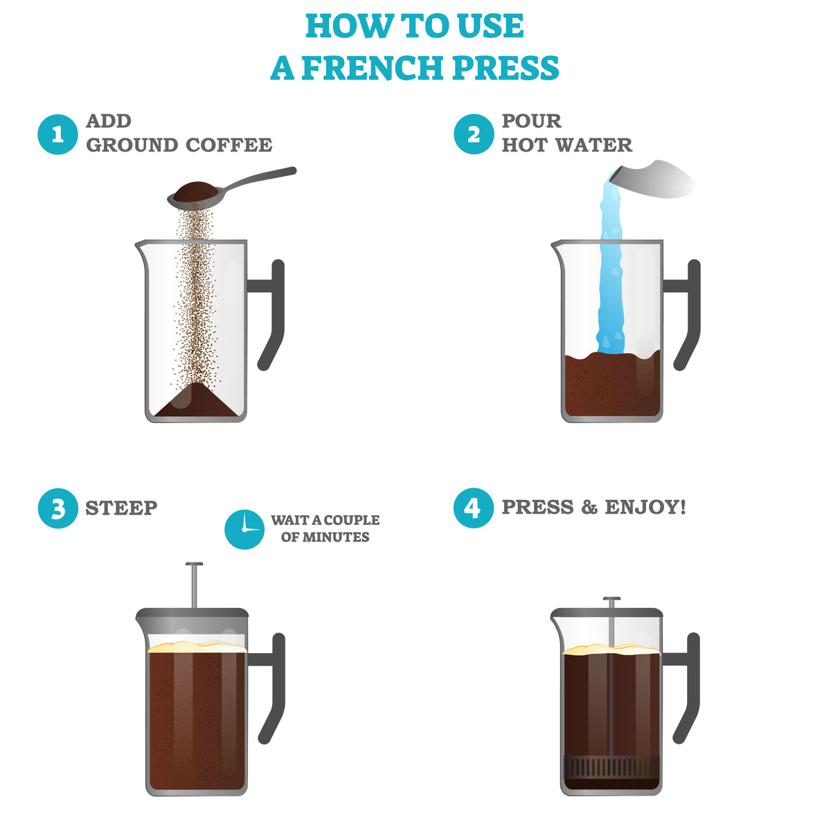 50 oz Stainless Steel French Press