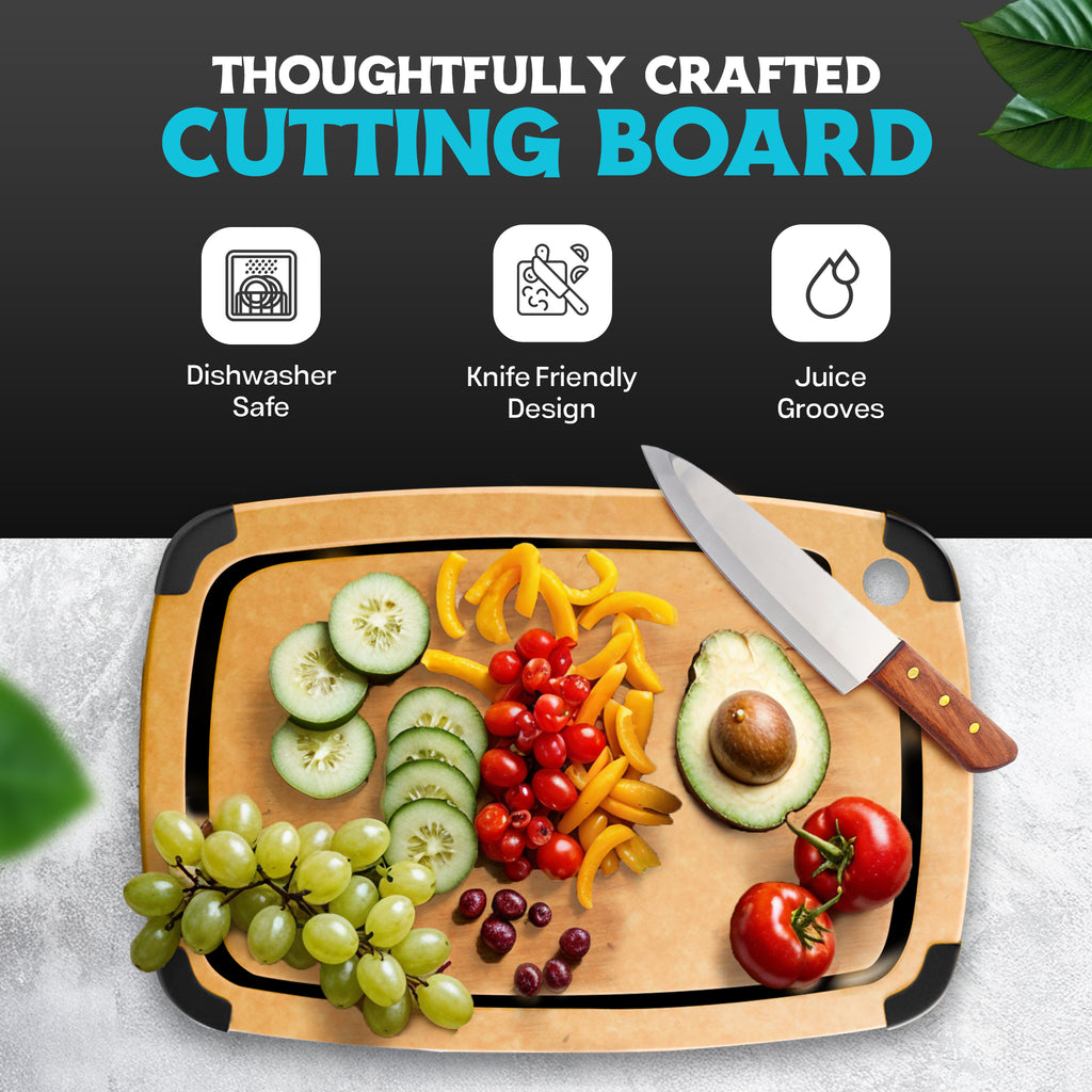 Composite Cutting Board with Juice Groove