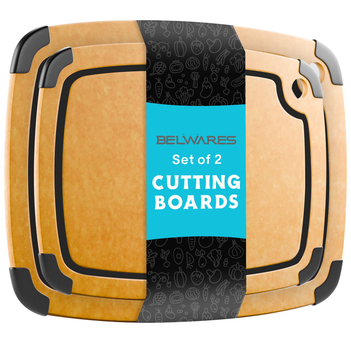 Composite Cutting Board with Juice Groove