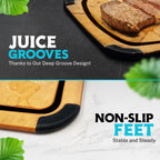Composite Cutting Board with Juice Groove