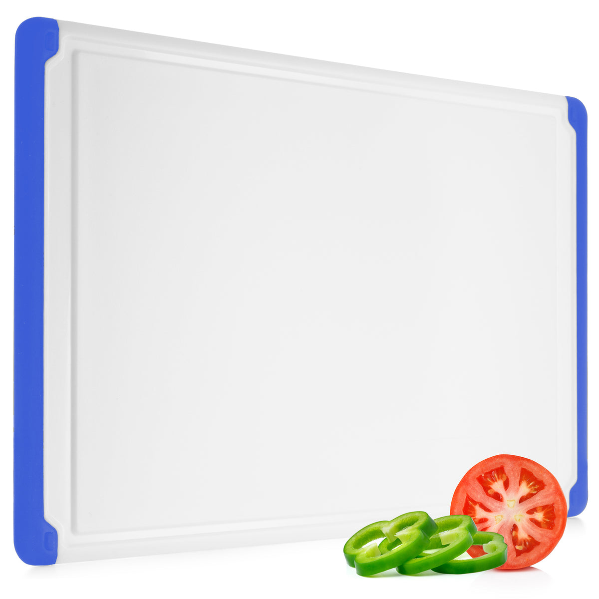 Large Plastic Cutting Board – 18 × 12 in