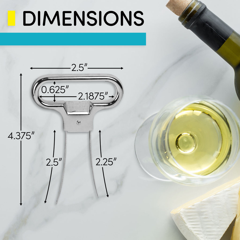 Belwares Ah-So Wine Opener with 2 Bottle Stoppers – product detail