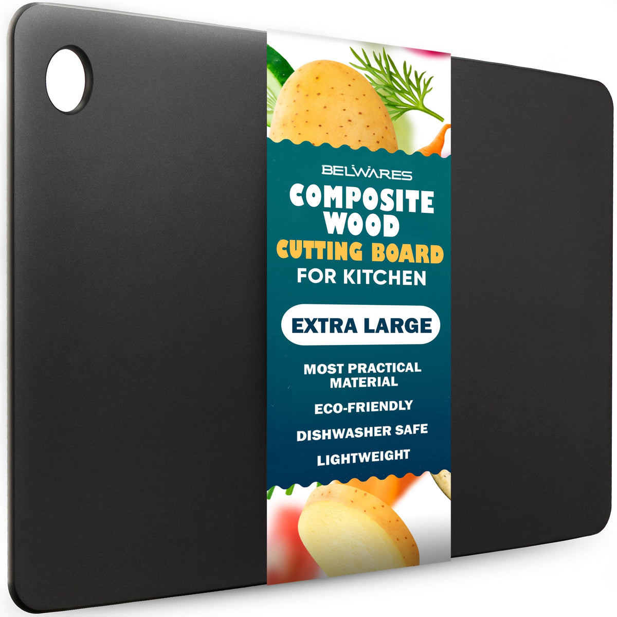 Belwares Extra-Large Composite Cutting Board – product detail – Slate