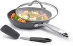 Belwares 10-Inch Nonstick Frying Pan with Lid & Spatula – product detail