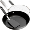 Belwares 10-Inch Nonstick Frying Pan with Splatter Screen