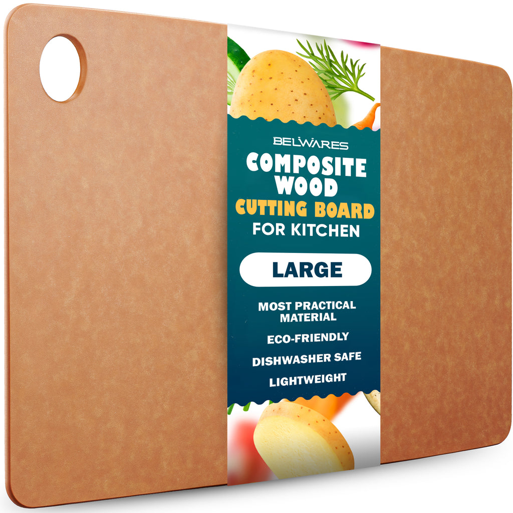 Belwares Large Composite Cutting Board – Natural