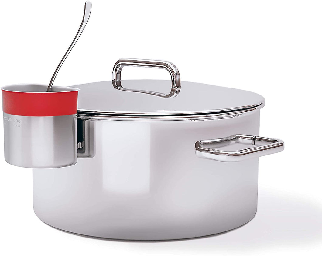 Spoon Dock™ Stainless Steel with Red Band Spoon Dock