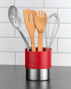 Spoon Dock Utensil Holder – Red
