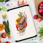 Large Plastic Cutting Board – 18 × 12 in