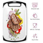 4-Piece Plastic Cutting Board Set